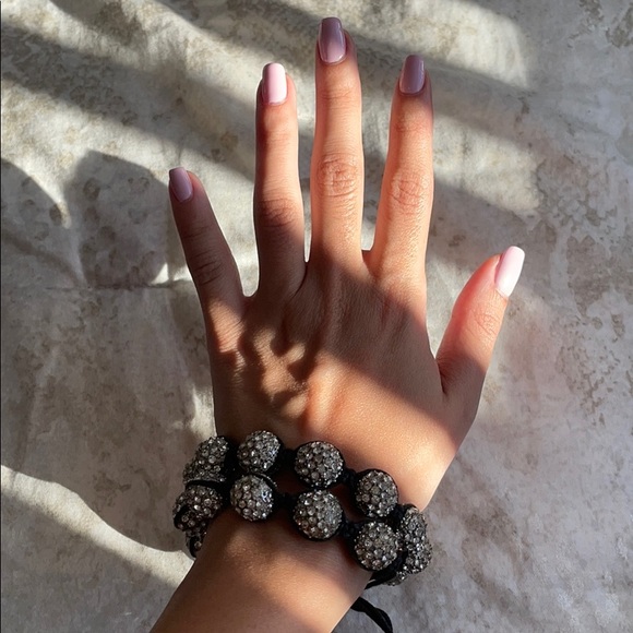 Crystal Ball Bracelets set of 2 - Picture 2 of 4